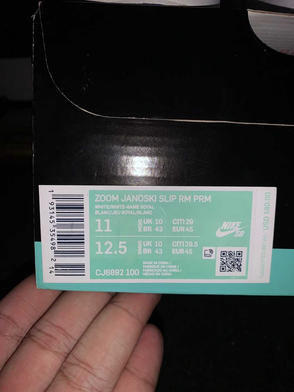 Nike Zoom Janoski Slip RM PRM White Game Royals - image 7
