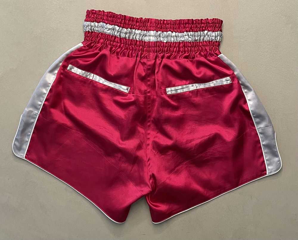 Human Made HUMAN MADE Muay Thai Shorts - RED - si… - image 2