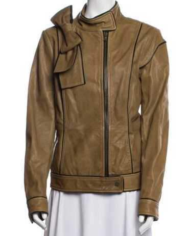 【チャッキー】GIANNI VALENTINO ラムレザージャケット チャッキー様専用】GIANNI VALENTINO ラムレザージャケット
