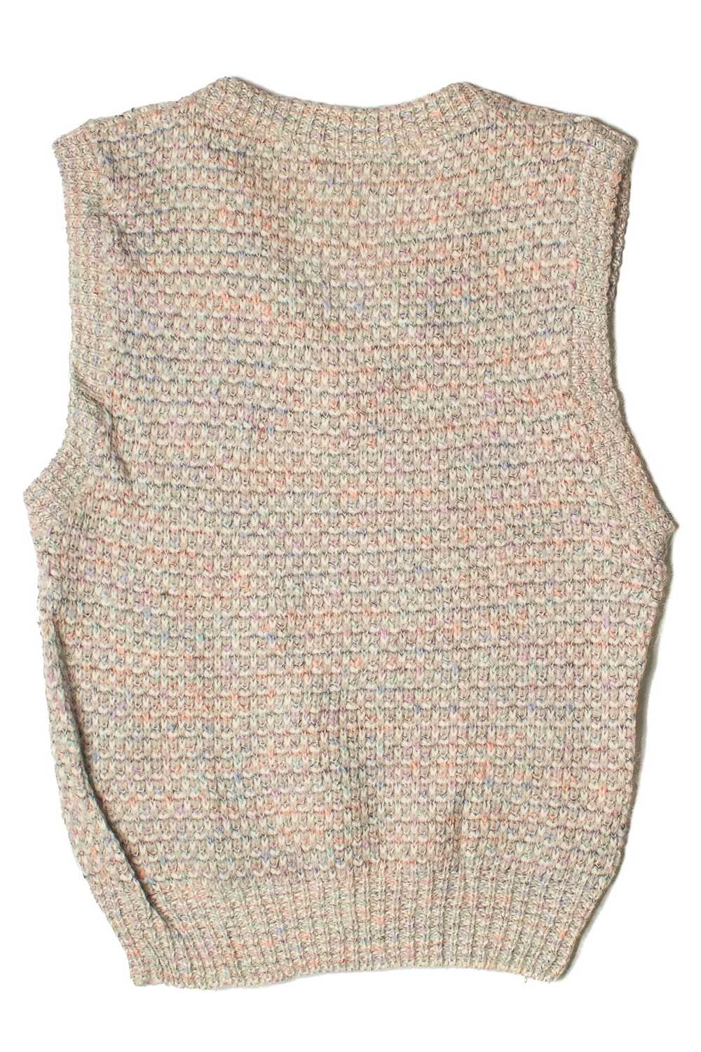 Vintage Caren Charles Knit Sweater Vest - image 4