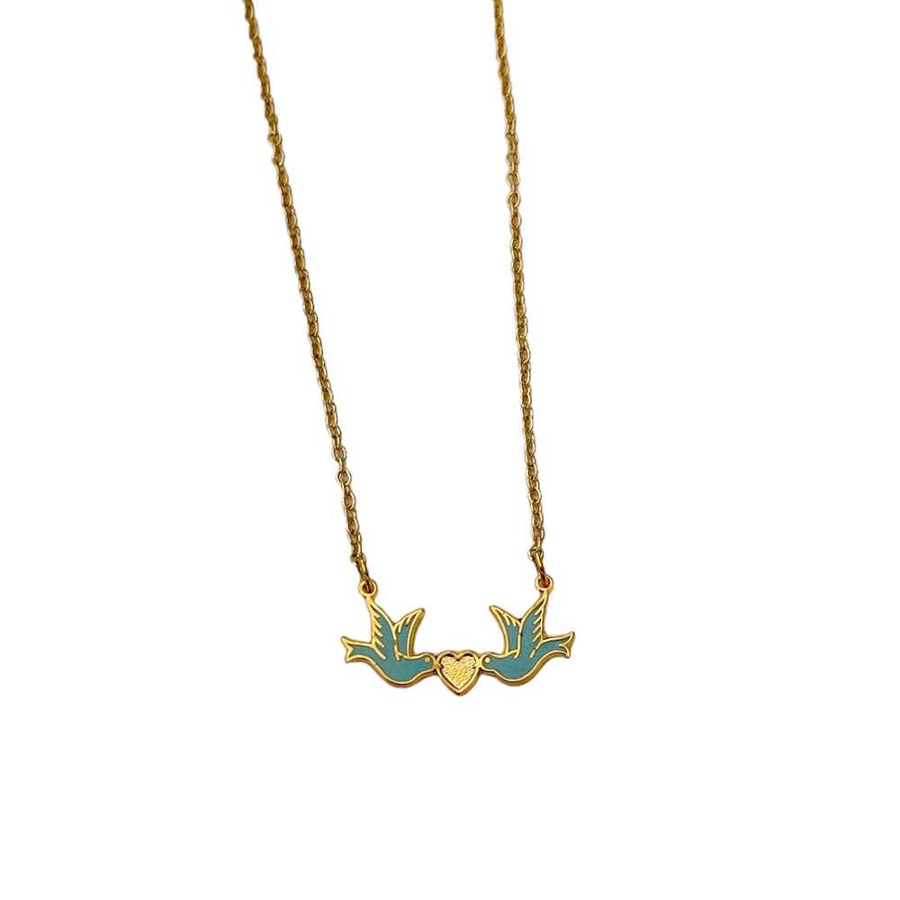 Lovey Dovey Necklace - Gem