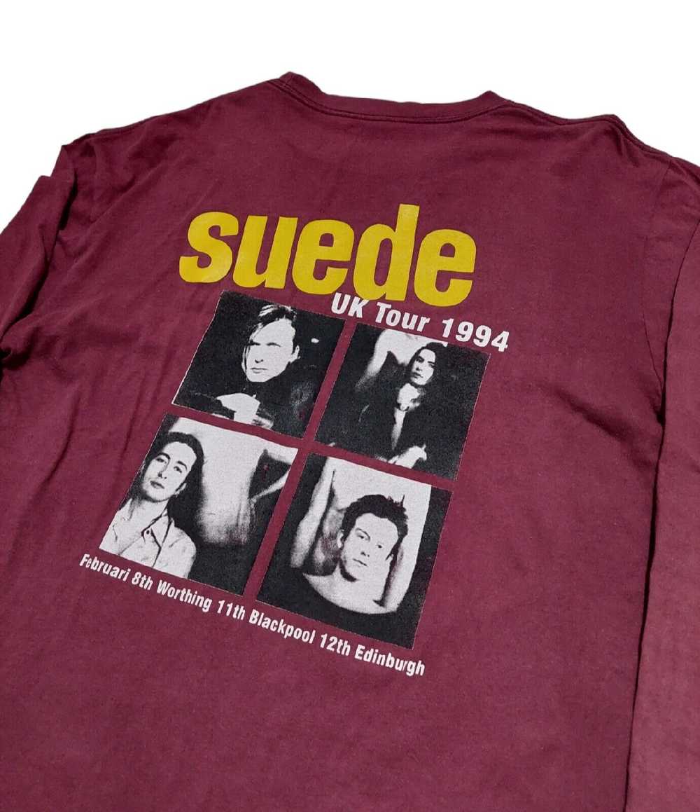 Vintage SUEDE UK TOUR 1994 Pulp Morrissey Radiohe… - image 5
