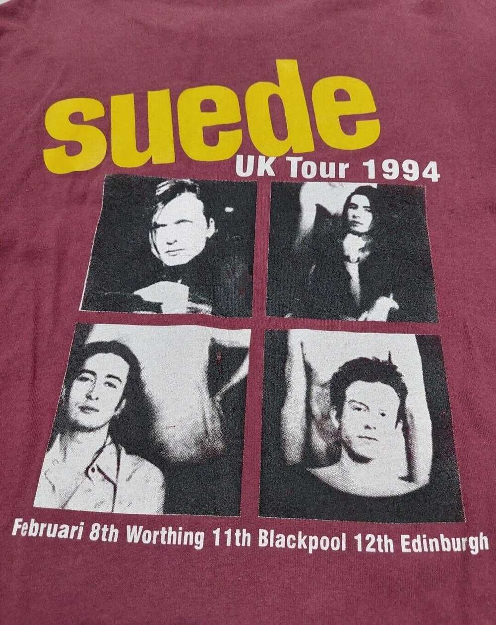 Vintage SUEDE UK TOUR 1994 Pulp Morrissey Radiohe… - image 7