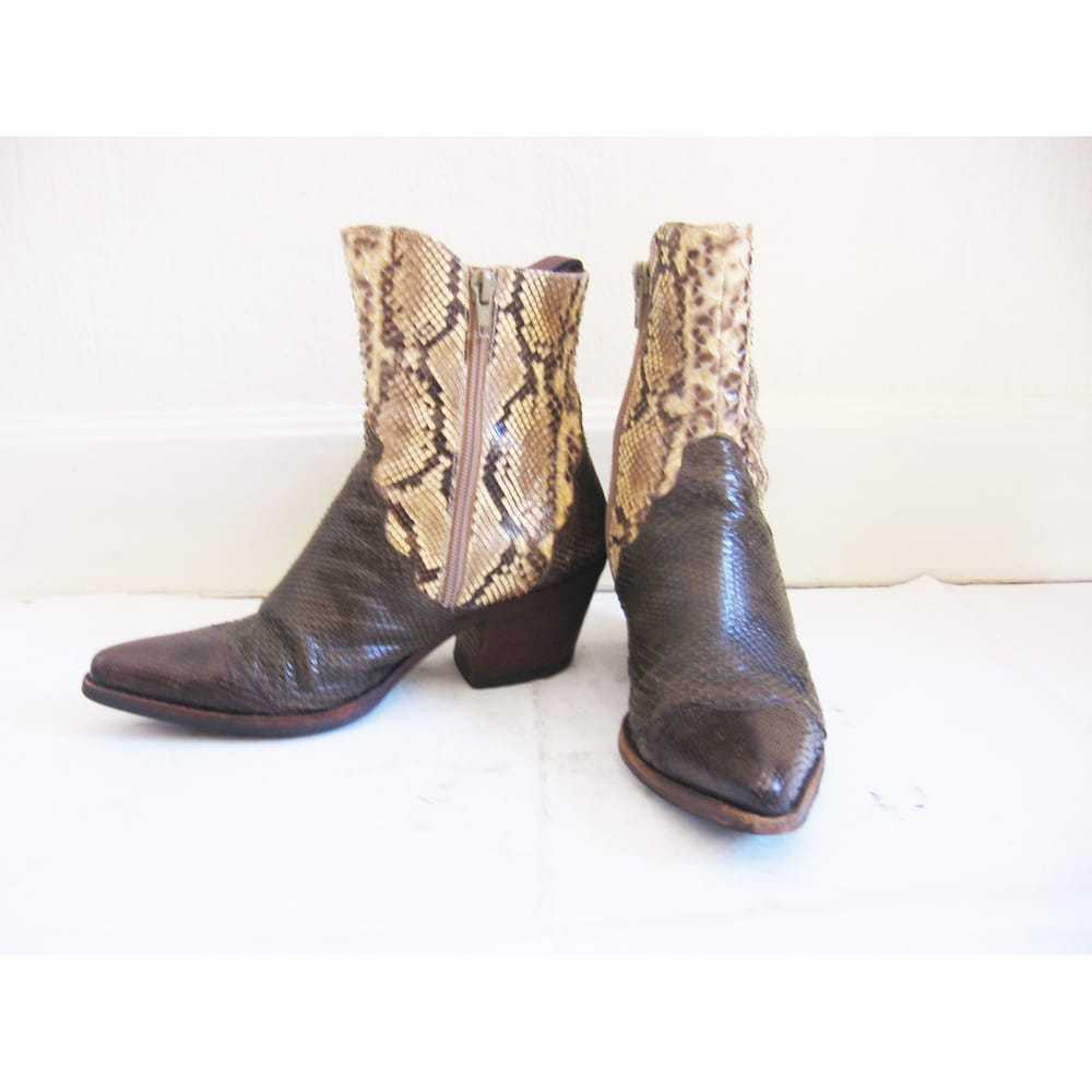 Sartore Leather cowboy boots - image 3