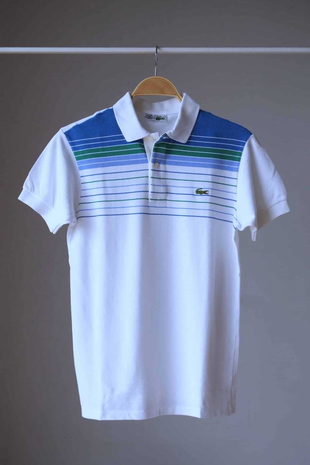LACOSTE Vintage Striped Polo - image 1