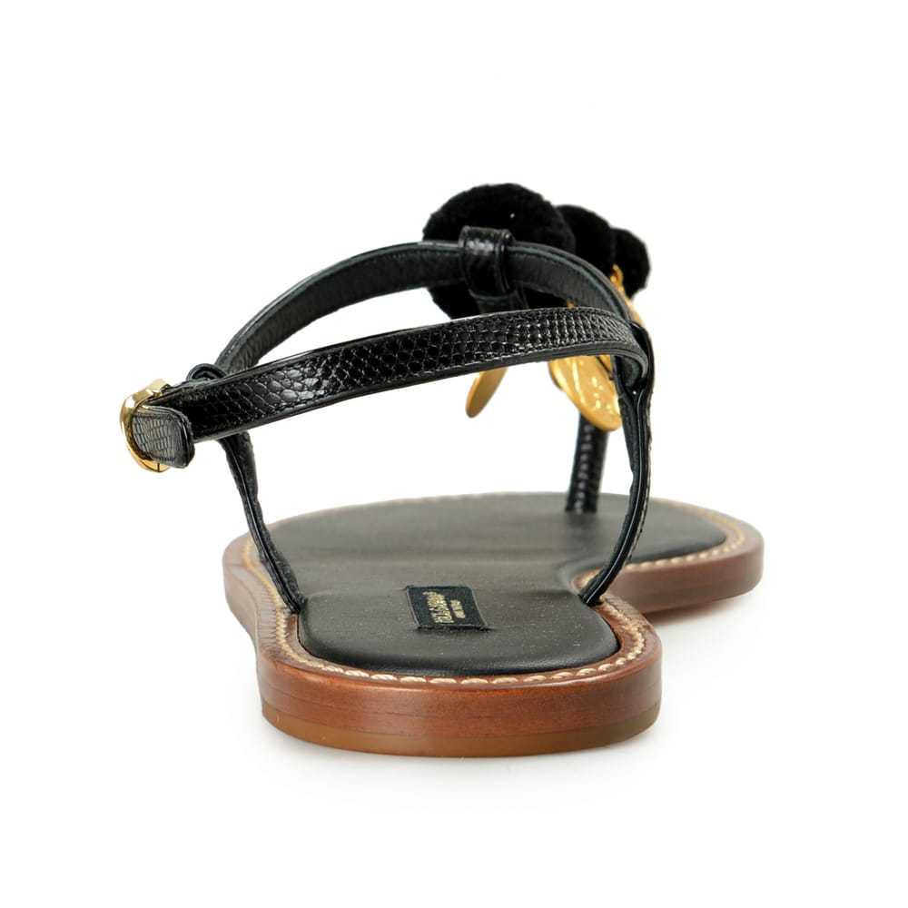 Dolce & Gabbana Leather sandal - image 4