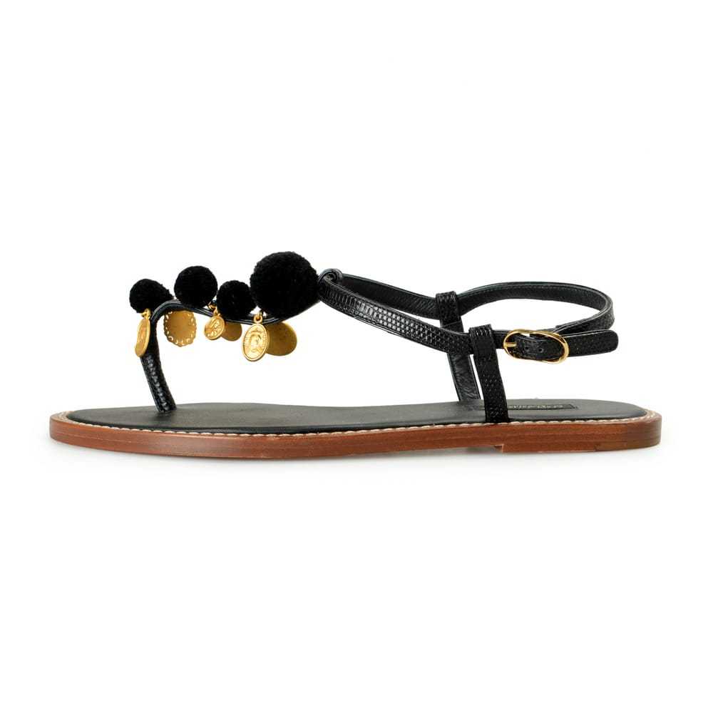 Dolce & Gabbana Leather sandal - image 5