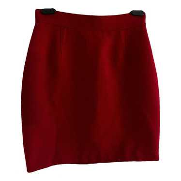 Mugler Wool mini skirt - image 1