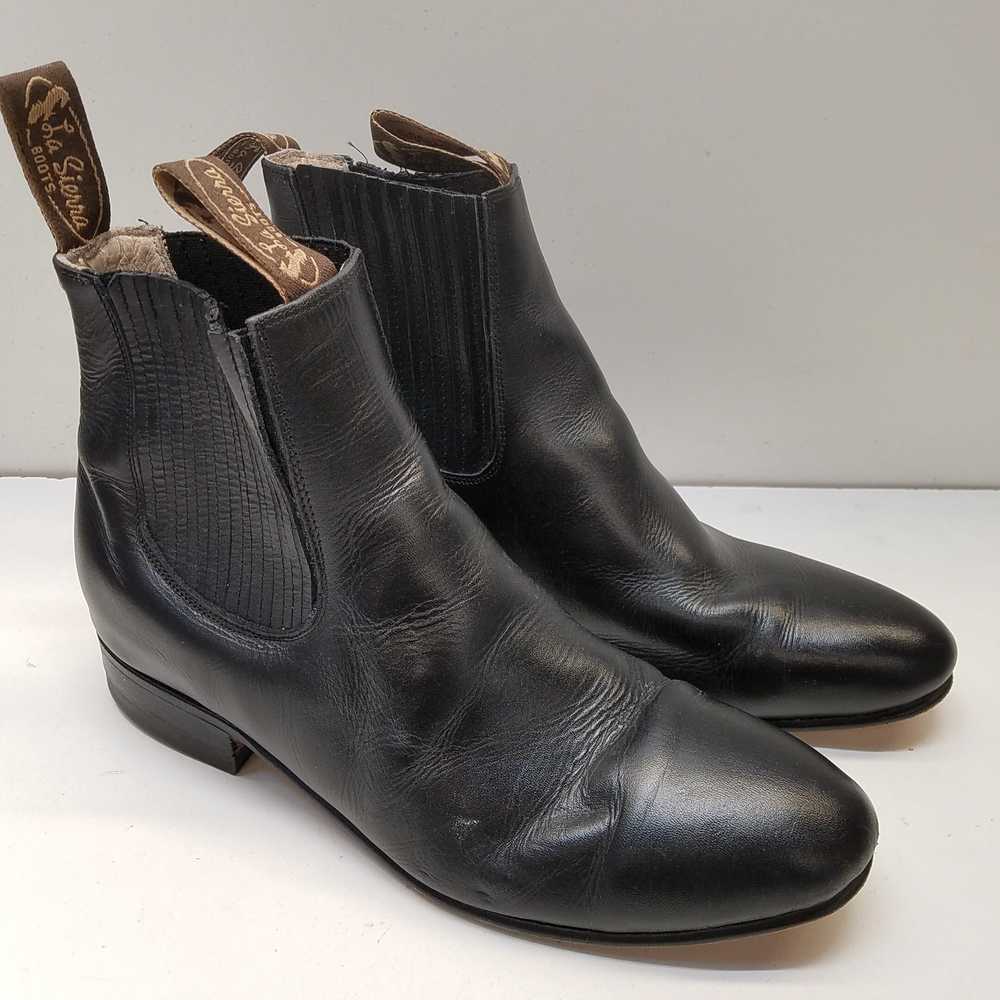 La Sierra Leather Chelsea Boots Black 11 - image 3