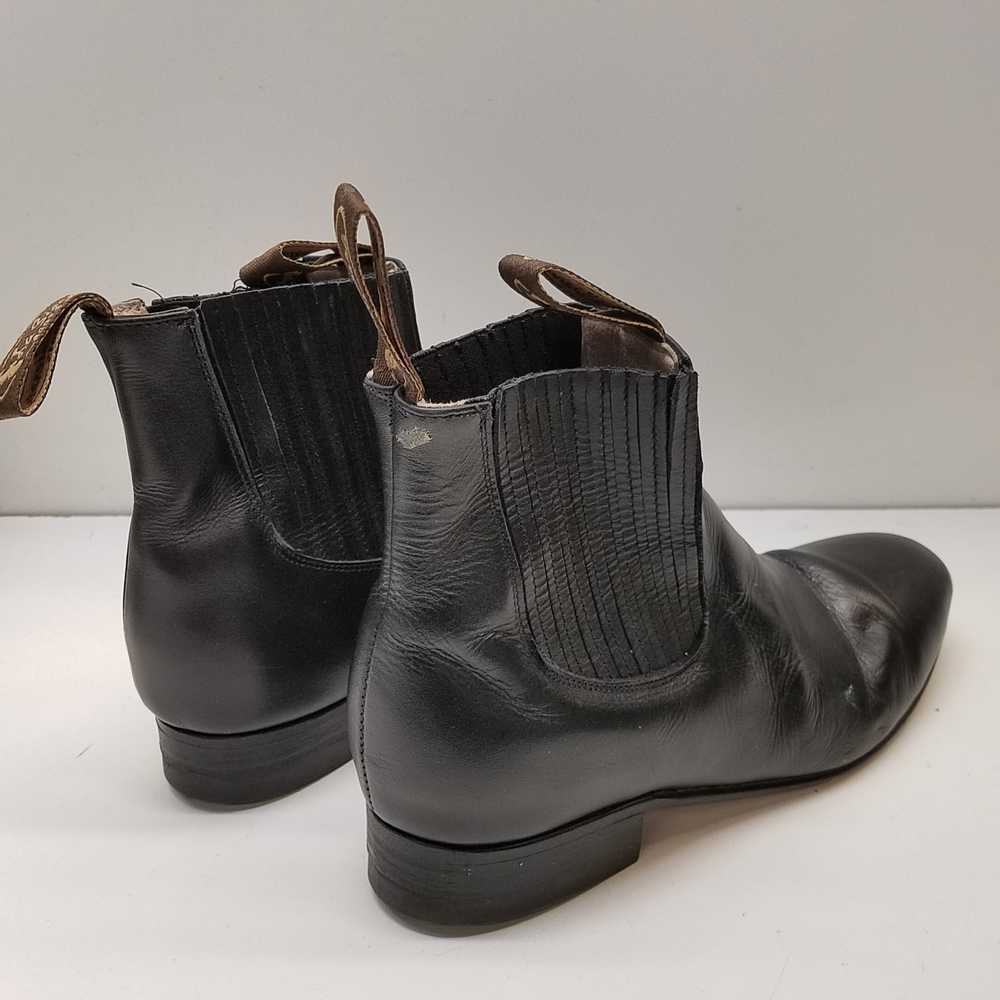 La Sierra Leather Chelsea Boots Black 11 - image 4