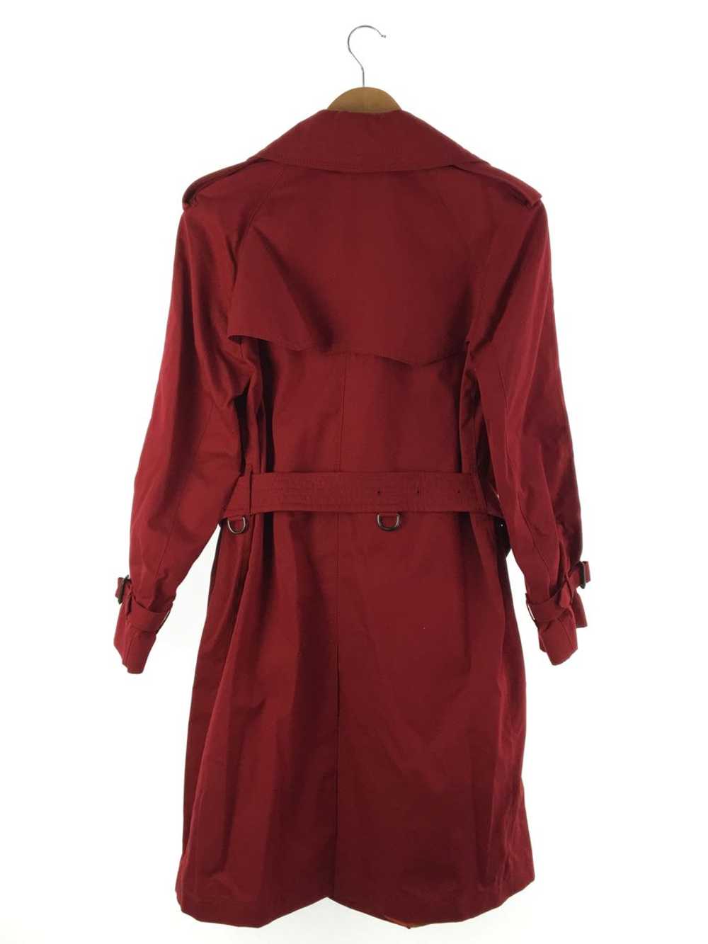 Burberry London Trench Coat/38/Cotton/Red/Bafordo… - image 2