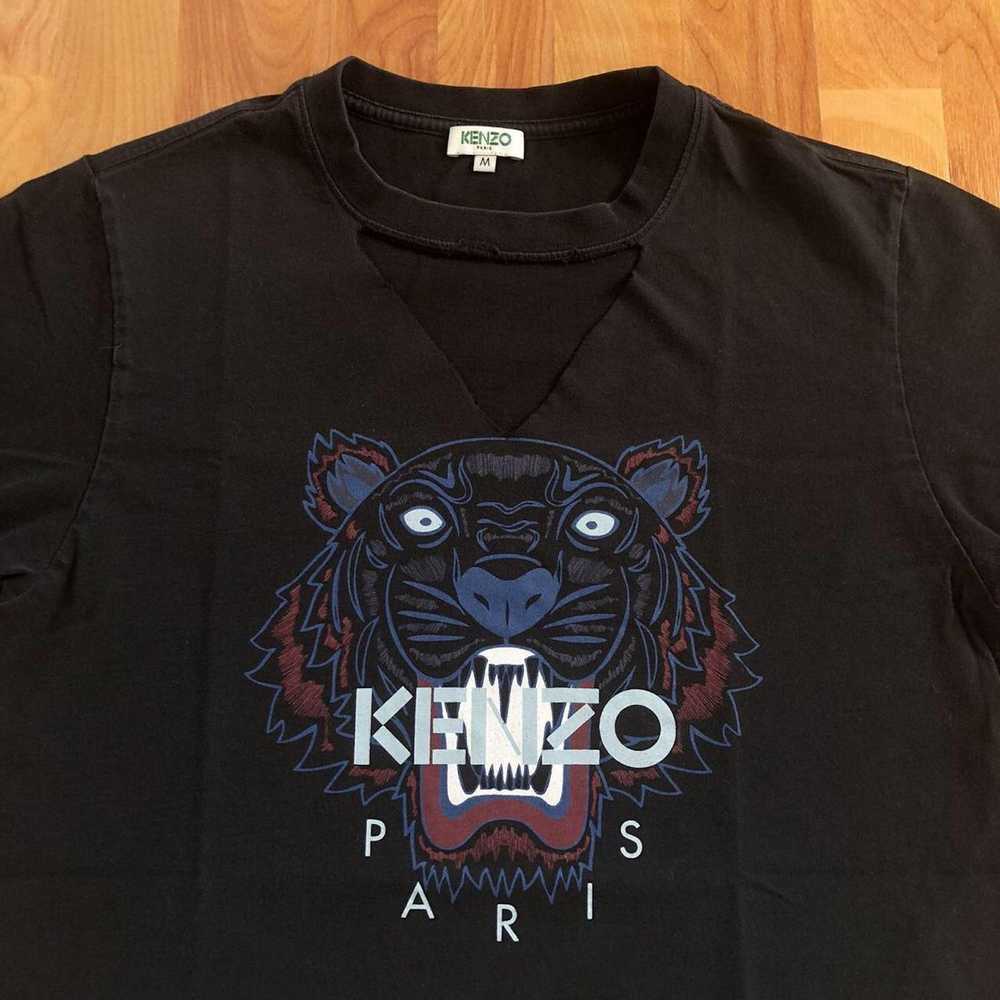 Kenzo × Streetwear Kenzo Paris Tiger Cut Cropped … - image 1