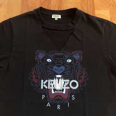 Kenzo × Streetwear Kenzo Paris Tiger Cut Cropped … - image 1