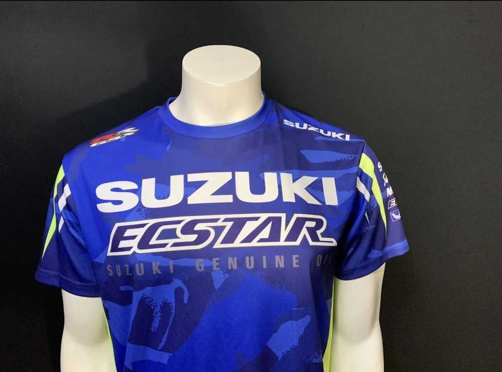 Racing × Streetwear Suzuki Ecstar Team Racing Tsh… - image 2