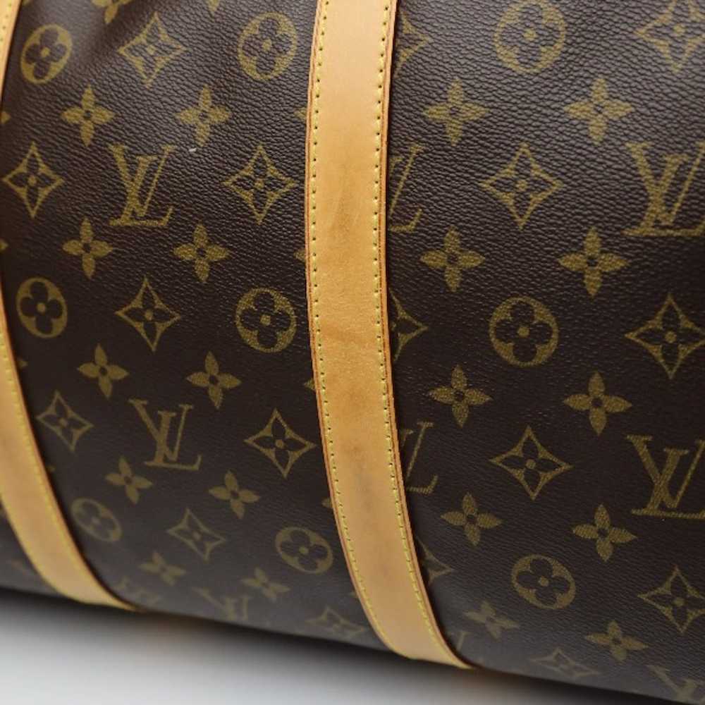 Louis Vuitton Louis Vuitton Monogram Keepall Band… - image 5