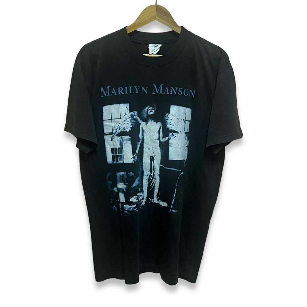 Band Tees × Marilyn Manson × Vintage Vintage 1996… - image 1