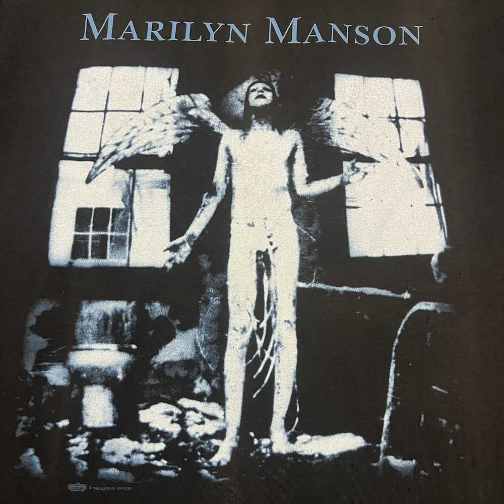 Band Tees × Marilyn Manson × Vintage Vintage 1996… - image 5