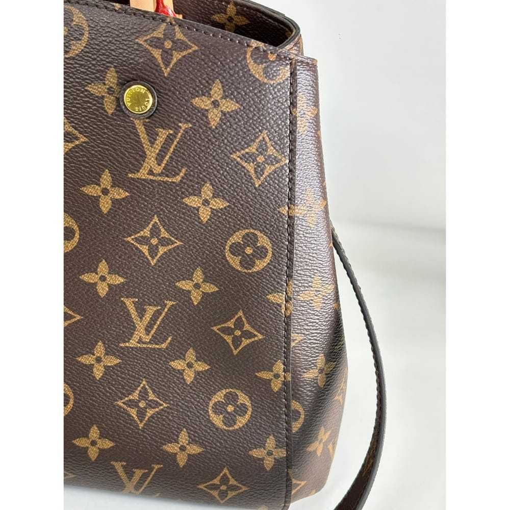 Louis Vuitton Montaigne leather handbag - image 9