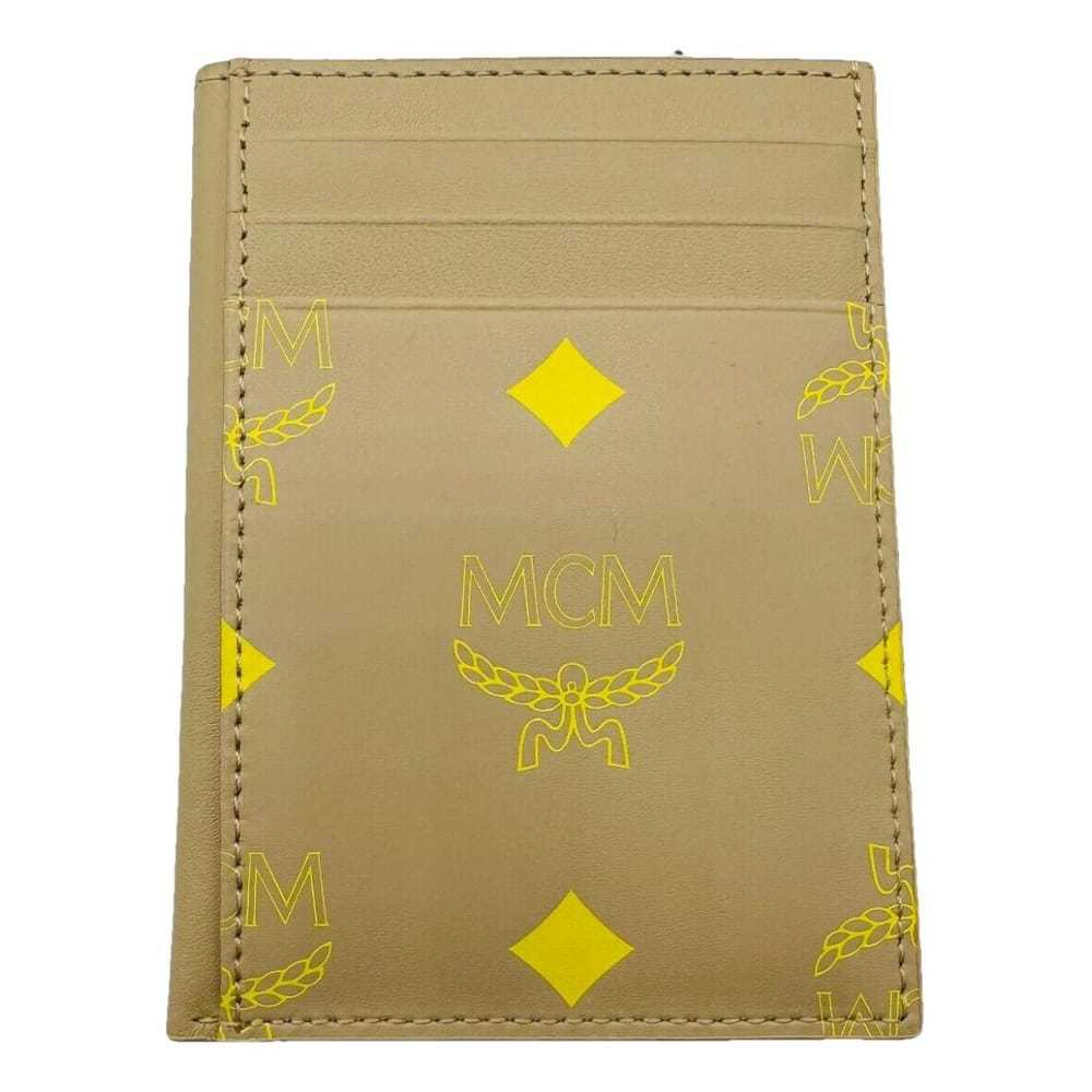 MCM Leather card wallet - image 1