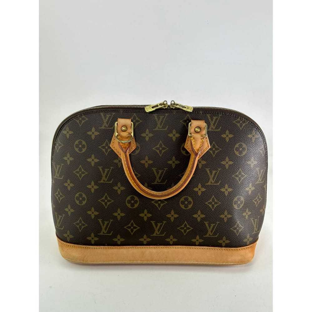 Louis Vuitton Alma leather handbag - image 2