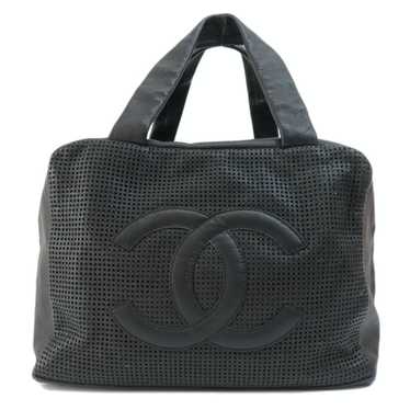 Chanel Chanel Coco Mark Silver Hardware Handbag B… - image 1