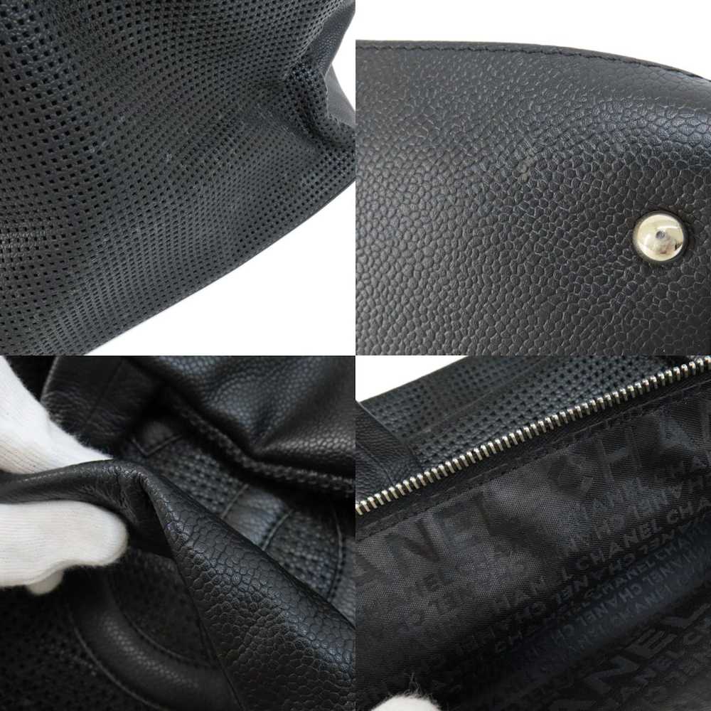 Chanel Chanel Coco Mark Silver Hardware Handbag B… - image 8