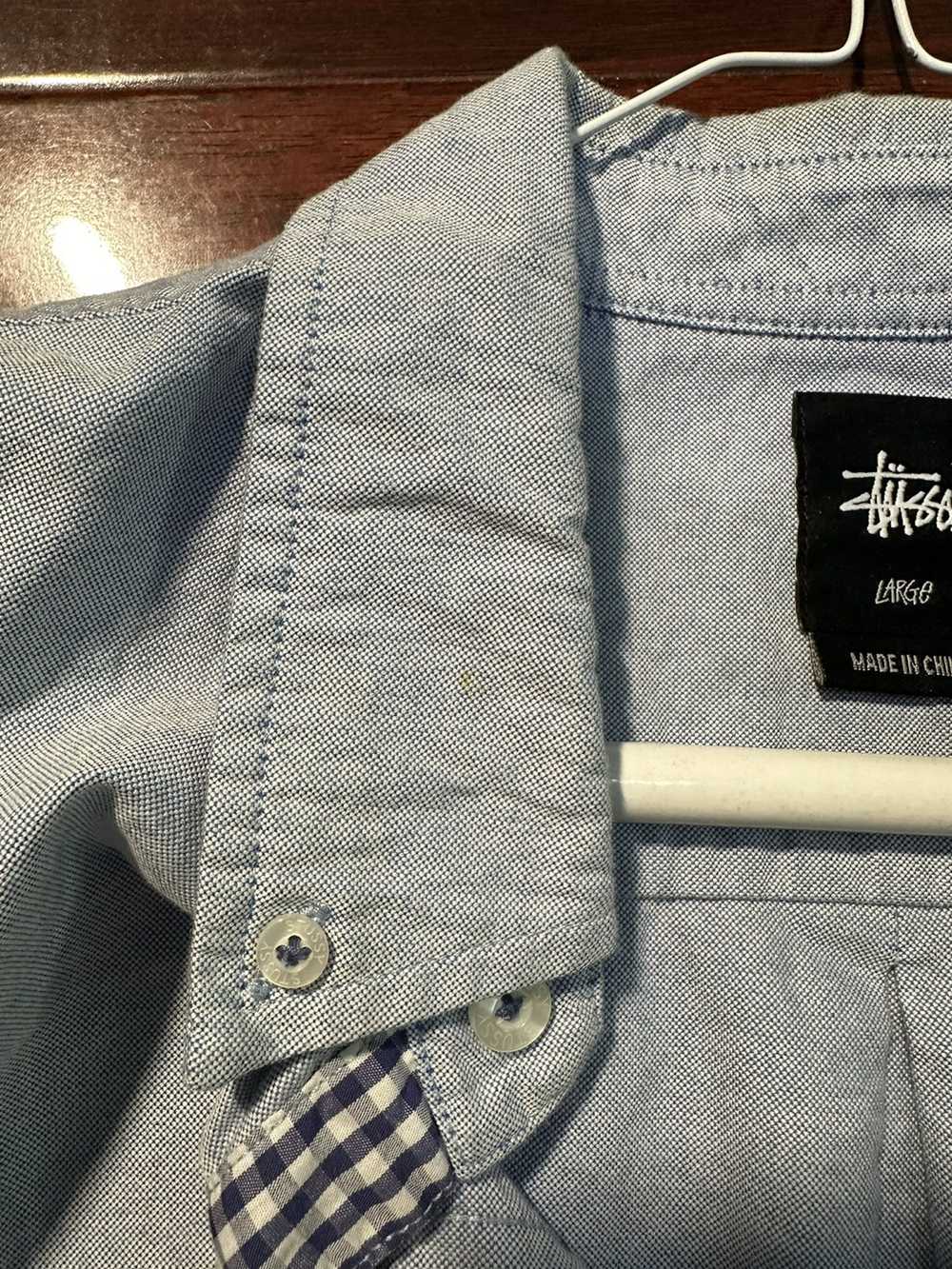 Streetwear × Stussy × Vintage Stussy Button Up - image 5