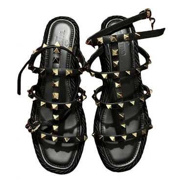 Valentino Garavani Rockstud leather sandal - image 1