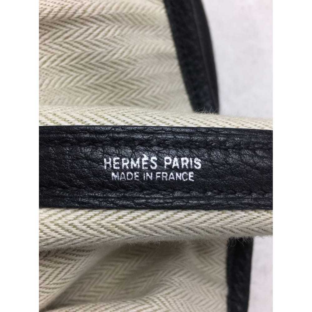 Hermès Garden Party leather handbag - image 5