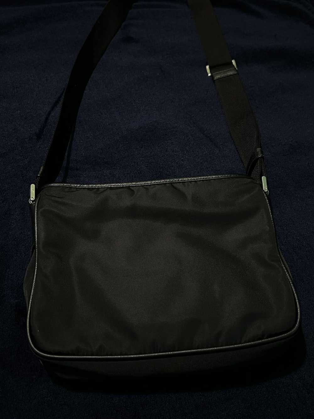 Prada Prada Black Saffiano Nylon Bag - image 4