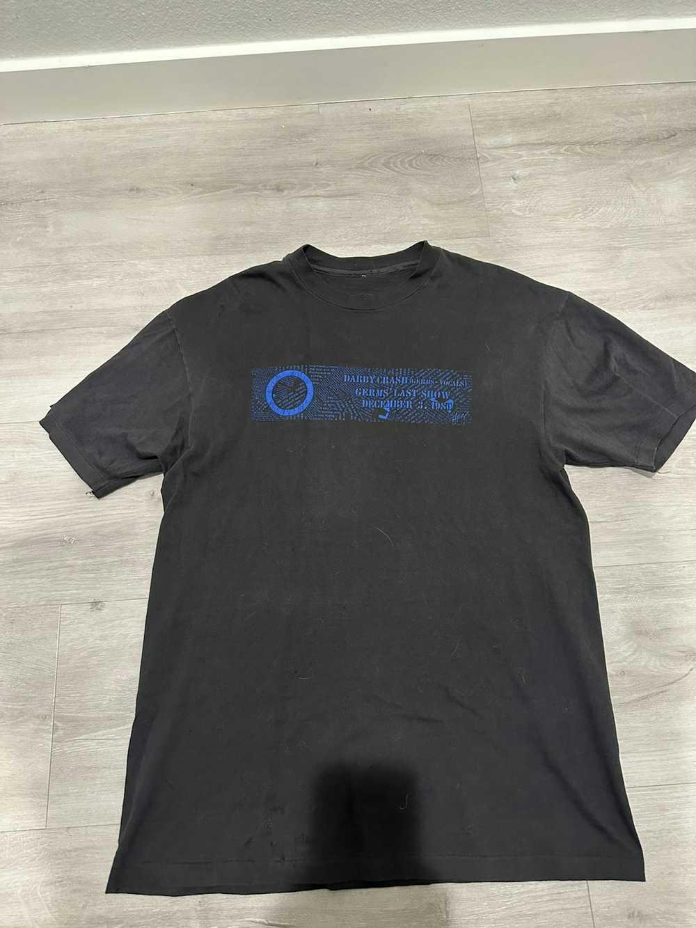 Vintage Darby Crash Germs OG single stitch tshirt - Gem