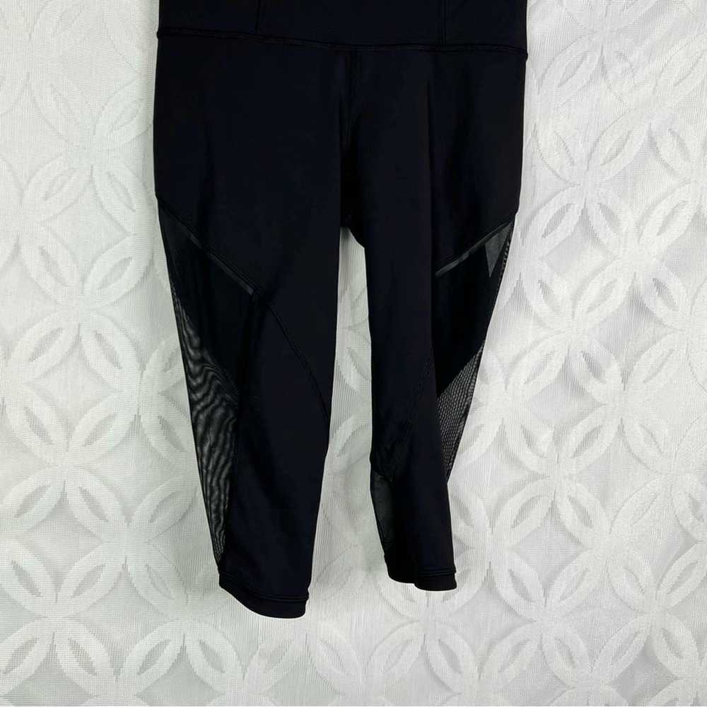 Lululemon Lululemon Run Crop Sheer Mesh Side 17” … - image 3