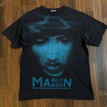 Hanes × Marilyn Manson × Vintage Marilyn Manson T… - image 1
