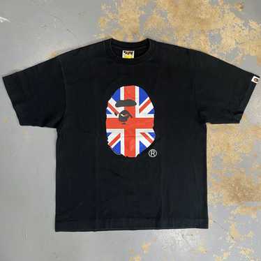 Bape Union Jack Ape Head Tee - image 1