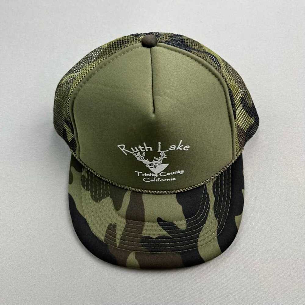 Cameo × Vintage Vintage Deer Hunting Hat Snapback… - image 2