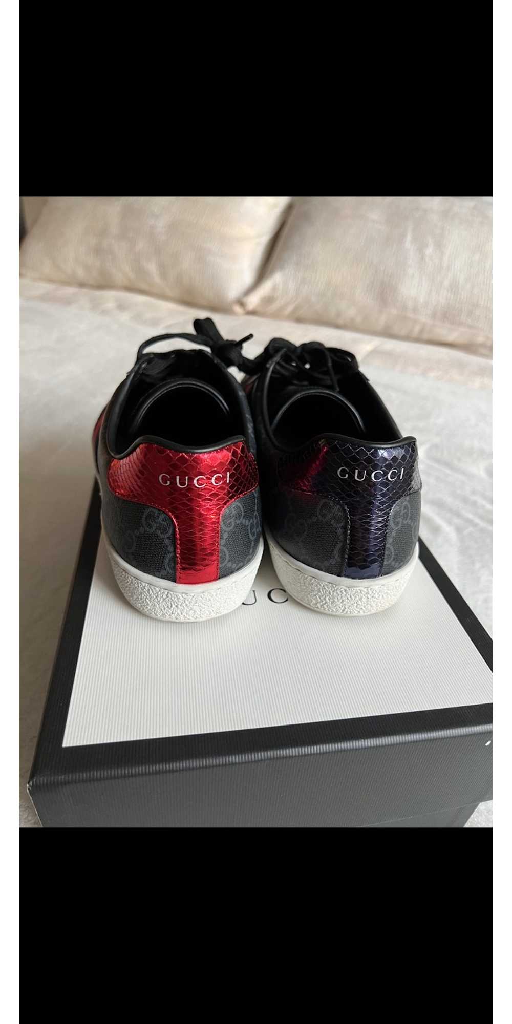 Gucci Gucci Ace GG supreme black sneaker - image 3