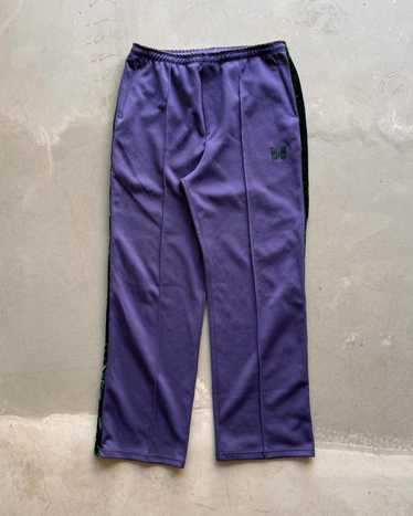 needles NARROW TRACK PANT XS パープル NEEDLES]Narrow Track Pant - Poly Smooth/PURPLE(QV308) – R&Co.