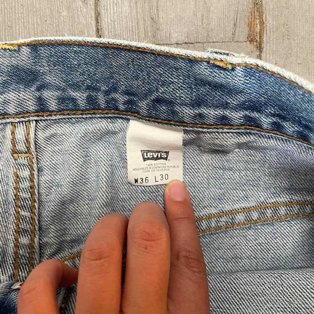 Levi's 34x30 actual Vintage baggy Levi’s dry good… - image 5