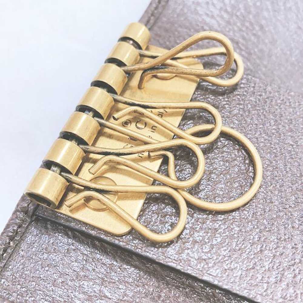 Gucci Gucci Stripe Canvas Leather Wallet - image 10