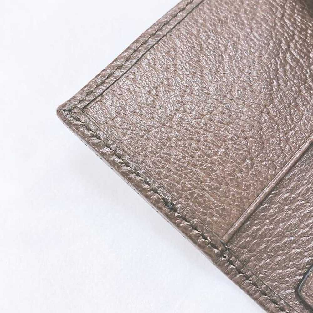 Gucci Gucci Stripe Canvas Leather Wallet - image 8