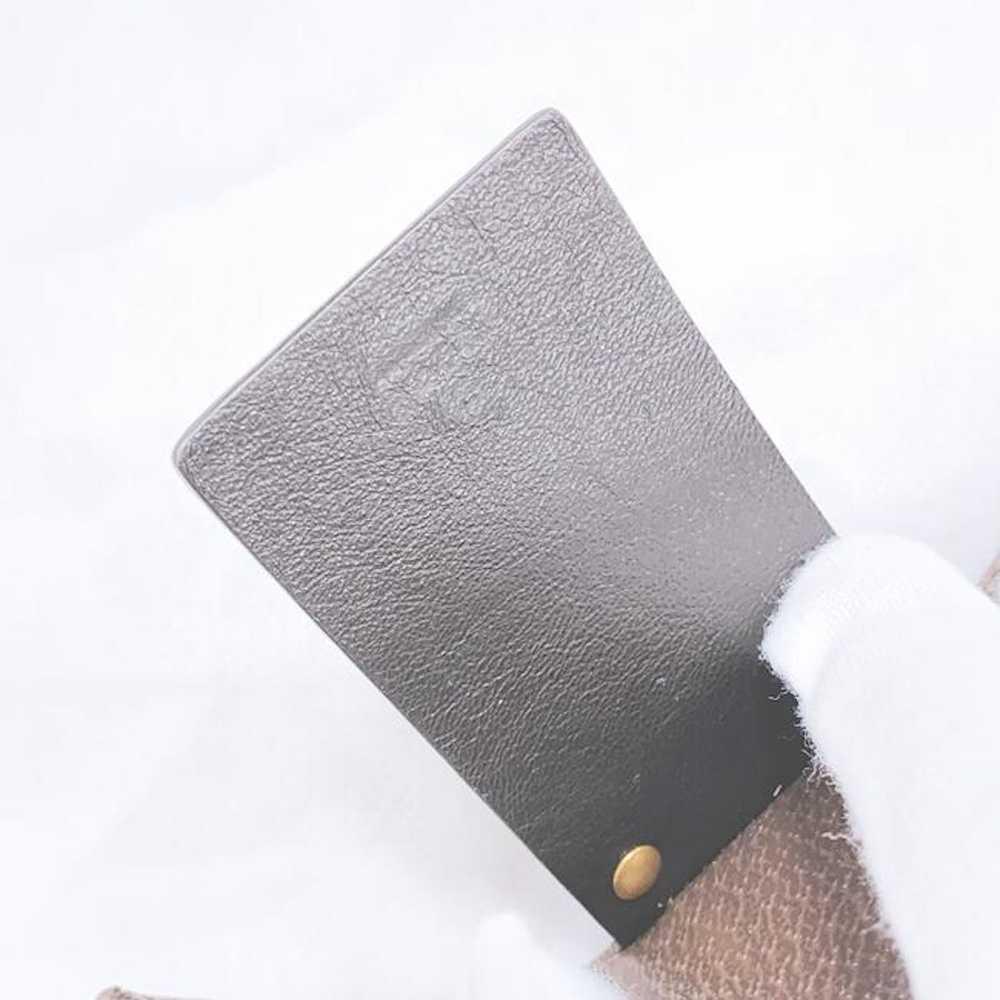 Gucci Gucci Stripe Canvas Leather Wallet - image 9