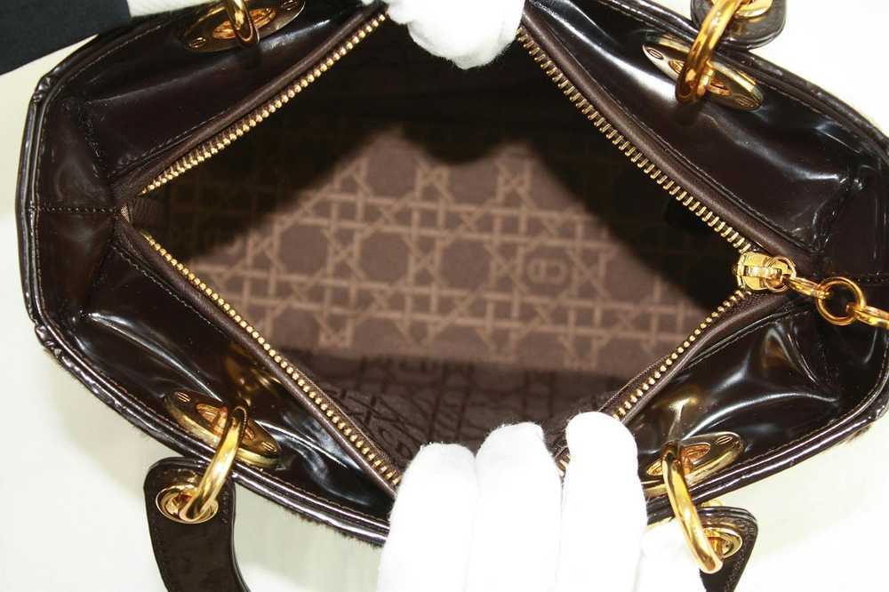 Dior Dior 2 Way Bag Handbag Shoulder Bag - image 5