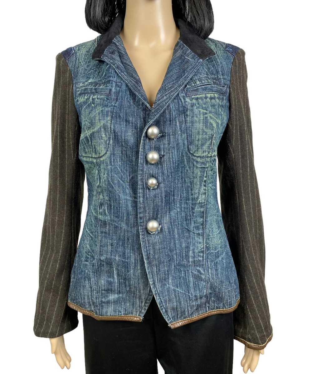 Ra Re Collectors Jeans Ra. Re Denim blazer jacket… - image 2