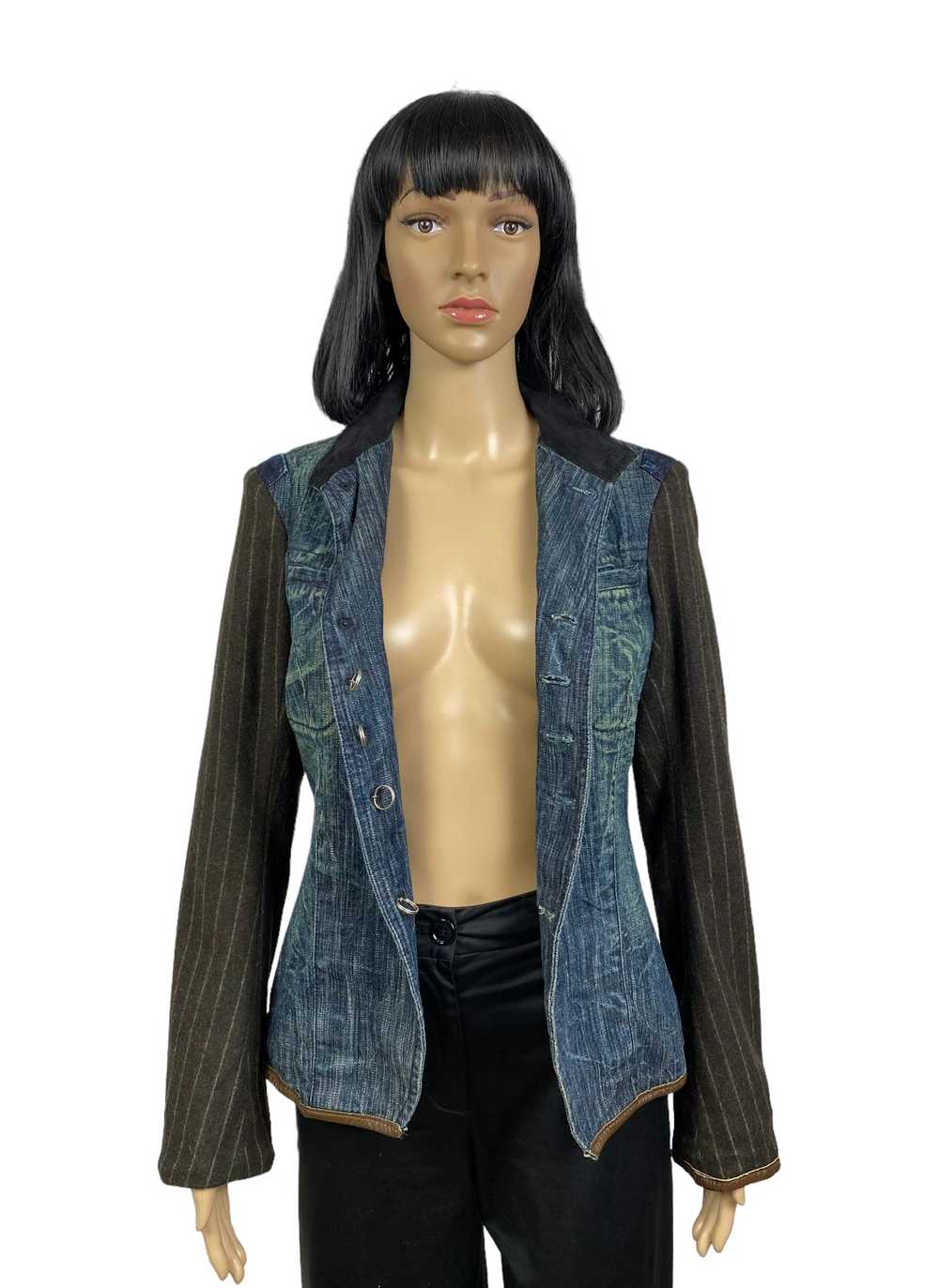 Ra Re Collectors Jeans Ra. Re Denim blazer jacket… - image 7