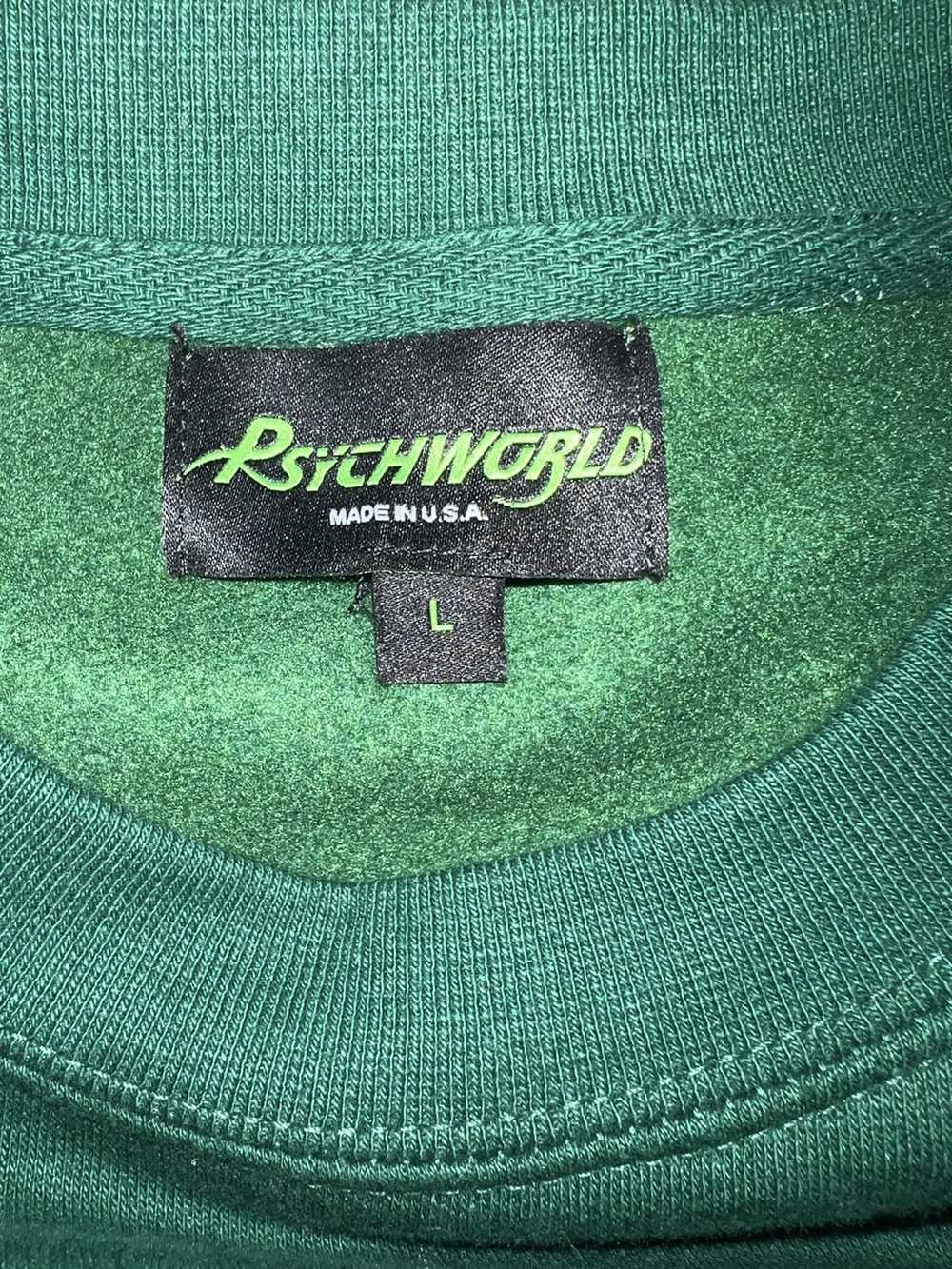 Psychworld Psychworld College Crewneck Green L - image 4