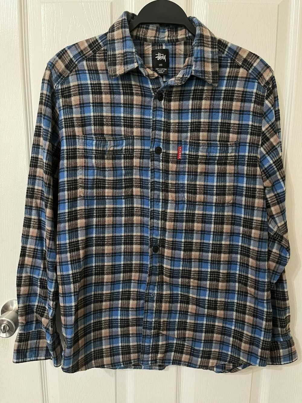 Stussy × Vintage Stussy Flannel Shirt - image 1