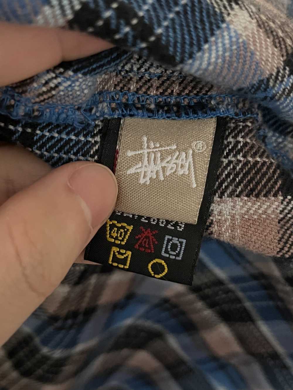Stussy × Vintage Stussy Flannel Shirt - image 4