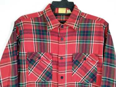 Vintage Sportswear by Country Touch Flannel Shirt Jacket Mens