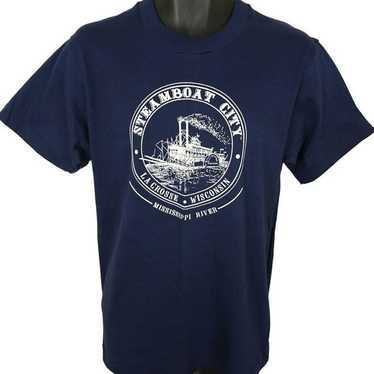 Vintage Steamboat City T Shirt Vintage 90s Mississ