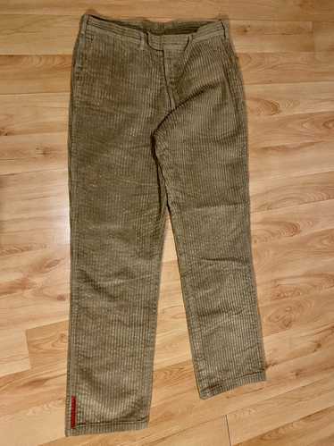 Prada × Vintage Prada Vintage Corduroy Pants Trous